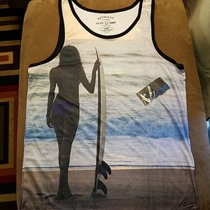 NWT Lightweight Tank Pacific Surf Tank Top